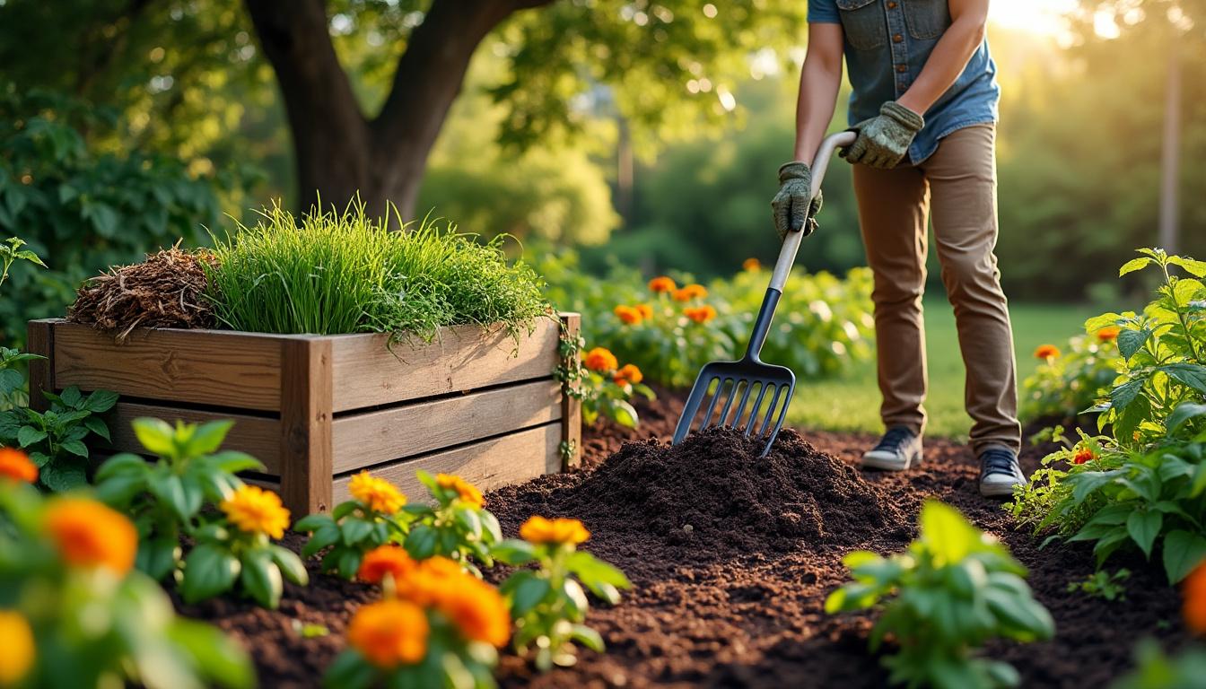 découvrez nos conseils pratiques pour réussir votre compost dans le jardin et enrichir naturellement votre sol afin d'obtenir des plantes plus saines et un potager productif.