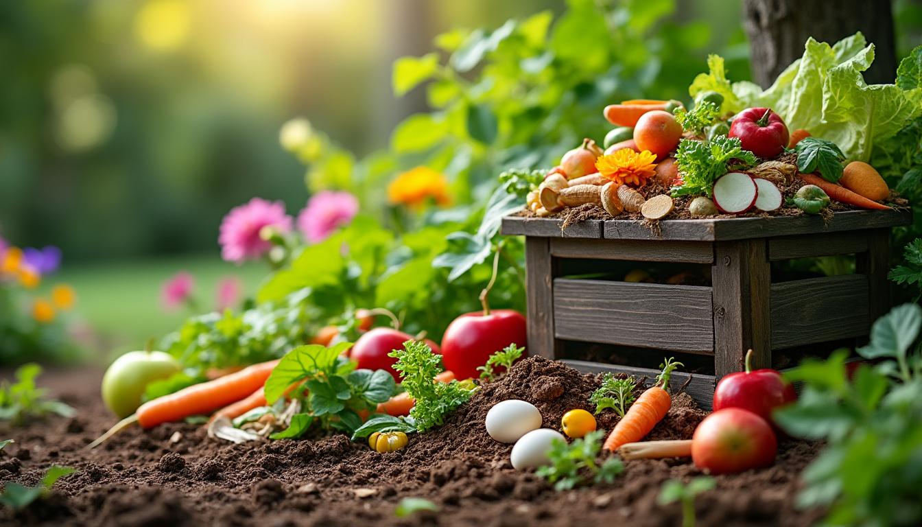 découvrez quels déchets organiques et restes de cuisine intégrer dans votre compost pour enrichir la terre de votre jardin et favoriser une croissance saine des plantes.